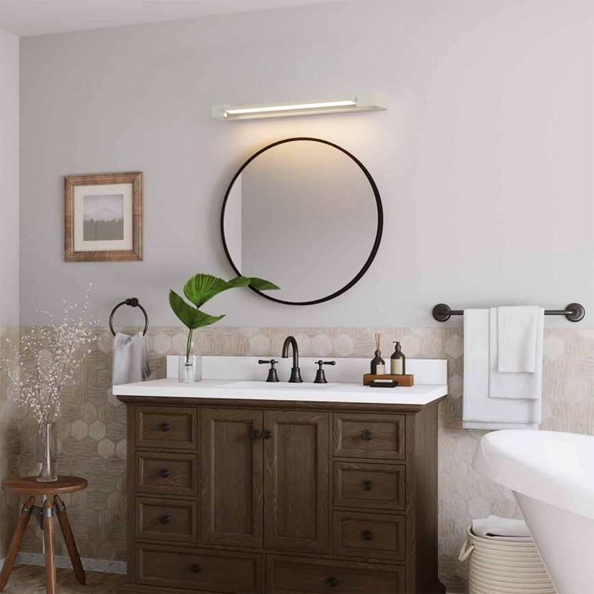 Brilagi - LED osvetlenie zrkadla do kúpeľne AQUA LINE LED/18W/230V 60 cm IP44 biela CRI 90