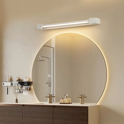 Brilagi - LED osvetlenie zrkadla do kúpeľne AQUA LINE LED/18W/230V 60 cm IP44 biela CRI 90