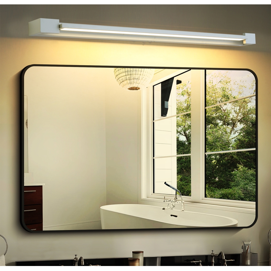 Brilagi - LED kúpeľňové osvetlenie zrkadla AQUA LINE LED/24W/230V 90 cm IP44 biela CRI 90