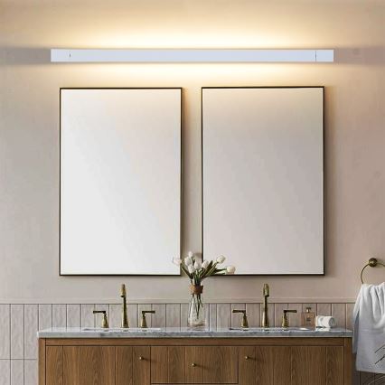 Brilagi - LED osvetlenie zrkadla do kúpeľne AQUA LINE LED/36W/230V 120 cm IP44 biela CRI 90