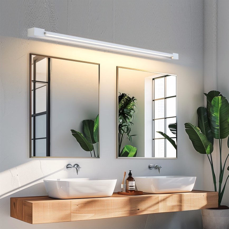 Brilagi - LED osvetlenie zrkadla do kúpeľne AQUA LINE LED/36W/230V 120 cm IP44 biela CRI 90