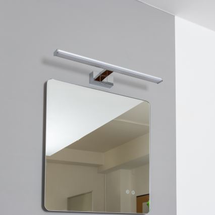 Brilagi - LED kúpeľňové zrkadlové osvetlenie 3 v 1 VESTRA LED/12W/230V 60 cm IP44 lesklý chróm