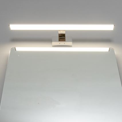 Brilagi - LED kúpeľňové zrkadlové osvetlenie 3 v 1 VESTRA LED/12W/230V 60 cm IP44 lesklý chróm