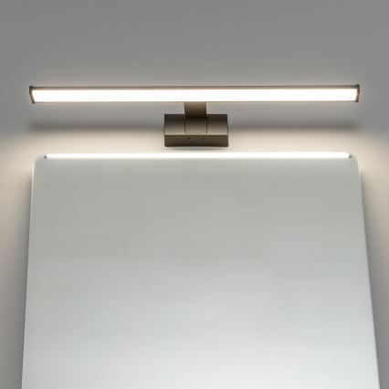 Brilagi - LED kúpeľňové osvetlenie na zrkadlo 3 v 1 VESTRA LED/12W/230V 60 cm IP44 čierne