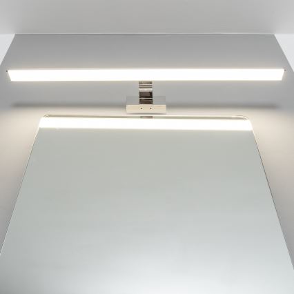 Brilagi - LED kúpeľňové osvetlenie zrkadla 3v1 VESTRA LED/15W/230V 80 cm IP44 lesklý chróm