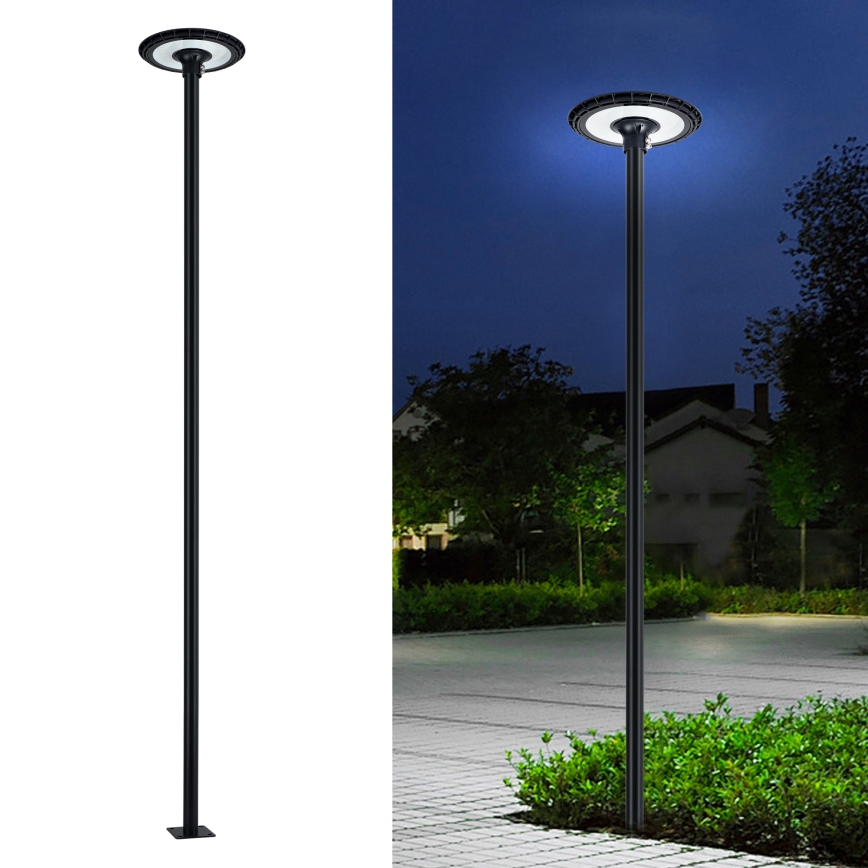 Brilagi - LED Pouličná lampa so stĺpom 4 m URBANSPARK LED/120W/230V čierna IP65