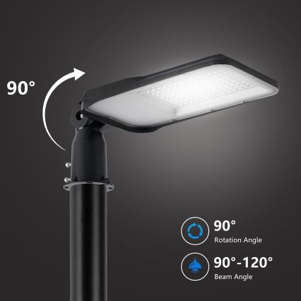 Brilagi - LED pouličná lampa URBANLIGHT LED/100W/230V čierna IP65