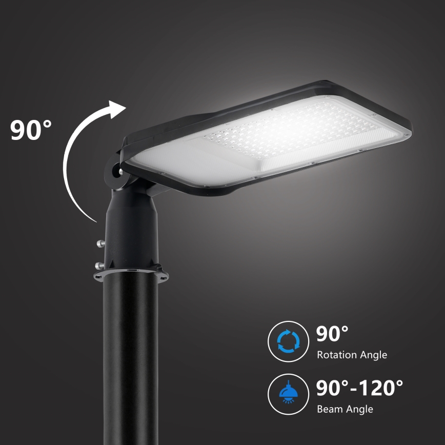 Brilagi - LED pouličná lampa URBANLIGHT LED/100W/230V čierna IP65