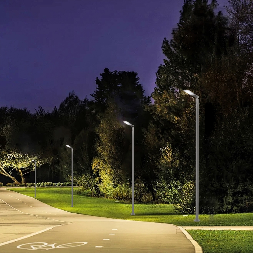 Brilagi - LED pouličná lampa URBANLIGHT LED/100W/230V sivá IP65