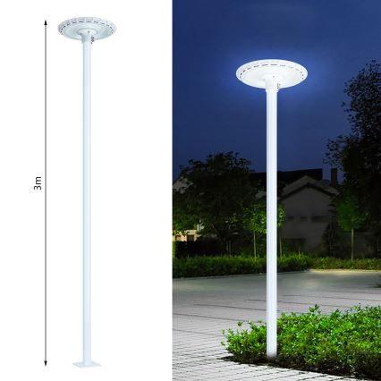 Brilagi - LED Pouličná lampa URBANSPARK LED/120W/230V biela IP65