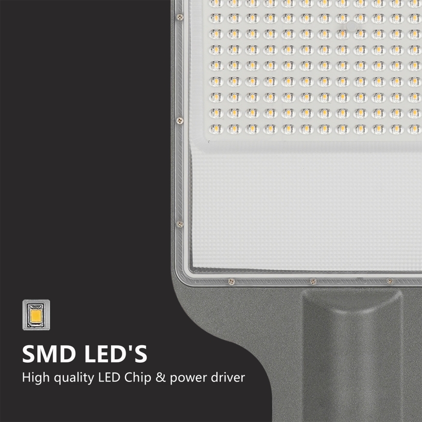 Brilagi - LED pouličné svietidlo URBANLIGHT LED/200W/230V šedé IP65