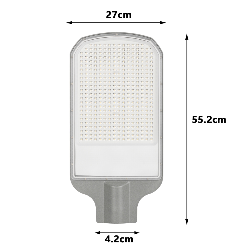 Brilagi - LED pouličné svietidlo URBANLIGHT LED/200W/230V šedé IP65