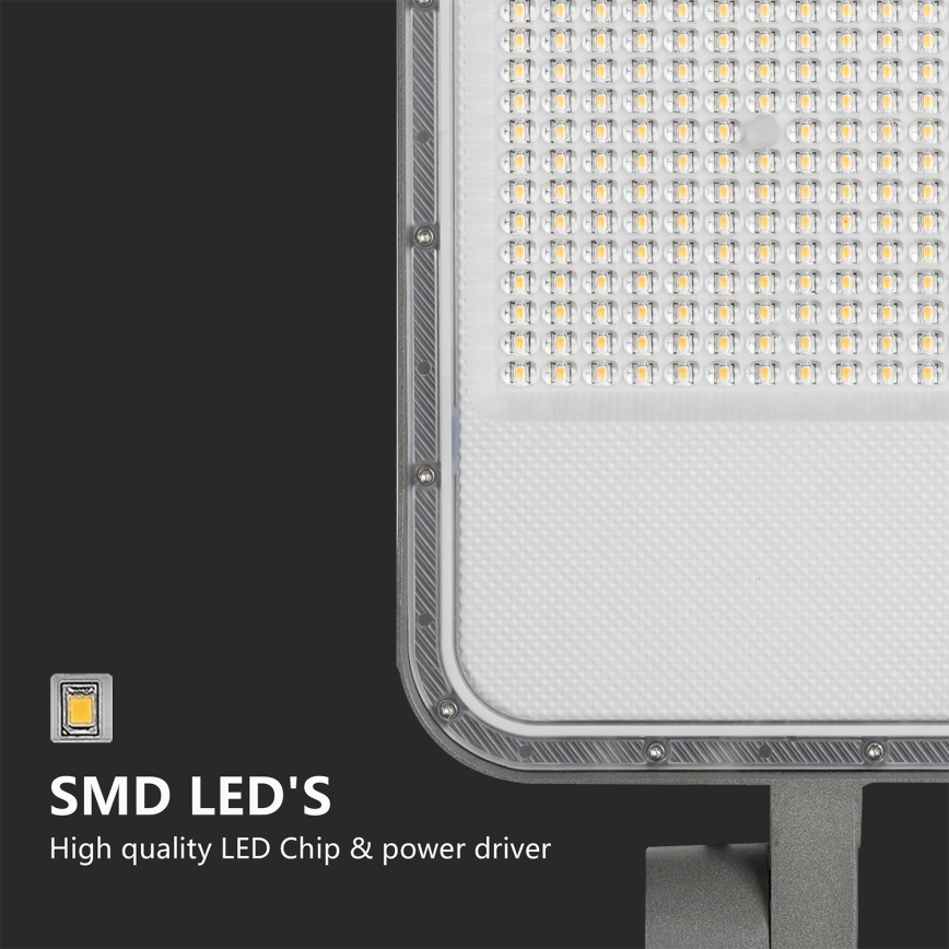 Brilagi - LED Pouličné svietidlo URBANLIGHT LED/200W/230V sivé IP65