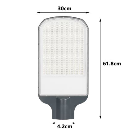 Brilagi - LED pouličné svietidlo URBANLIGHT LED/250W/230V antracit IP65