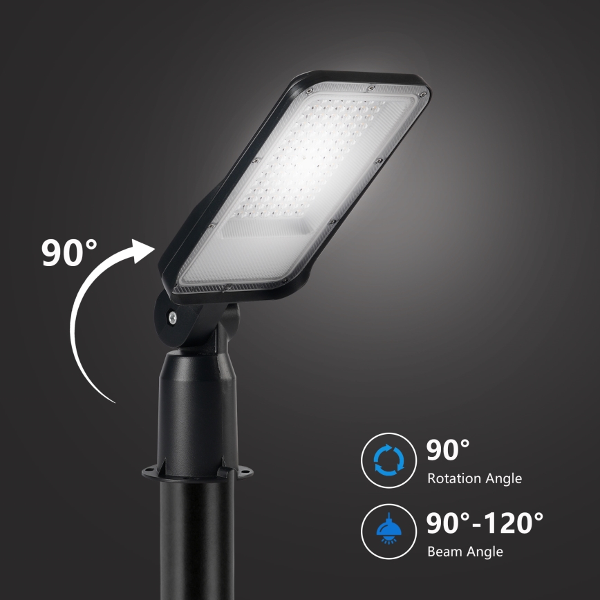 Brilagi - LED pouličné svietidlo URBANLIGHT LED/50W/230V čierne IP65