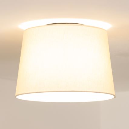 Brilagi - LED prisadené stropné svietidlo CERIA 1xE27/40W/230V pr. 30 cm béžové