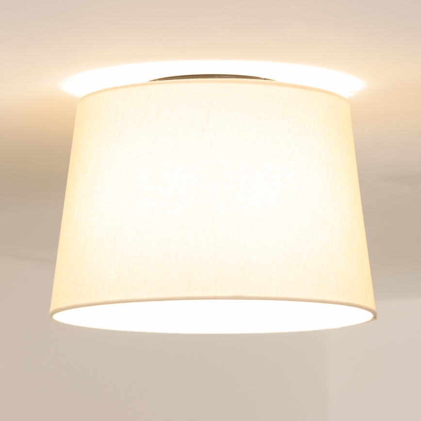 Brilagi - LED prisadené stropné svietidlo CERIA 1xE27/40W/230V pr. 30 cm béžové