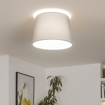 Brilagi - LED prisadené stropné svietidlo CERIA 1xE27/40W/230V priemer 30 cm sivá