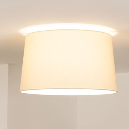 Brilagi - LED prisadené stropné svietidlo CERIA 1xE27/40W/230V, priemer 45 cm, béžové
