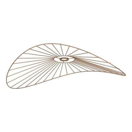 Brilagi - LED prisadené stropné svietidlo CERIA WIRE 1xE27/40W/230V 60x80 cm bronz/dub