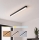 Brilagi - LED prisadené stropné svietidlo FULLDAY LED/20/30/40W/230V 2700/4000/6000K 120 cm čierne