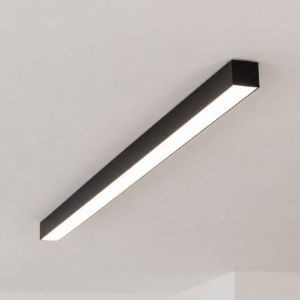 Brilagi - LED prisadené stropné svietidlo FULLDAY LED/20/30/40W/230V 2700/4000/6000K 120 cm čierne