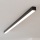 Brilagi - LED prisadené stropné svietidlo FULLDAY LED/30/40/50W/230V 2700/4000/6000K 150 cm čierne