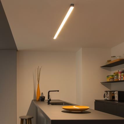 Brilagi - LED stropné prisadené svietidlo FULLDAY LED/30/40/50W/230V 2700/4000/6000K 150 cm UGR19 čierne