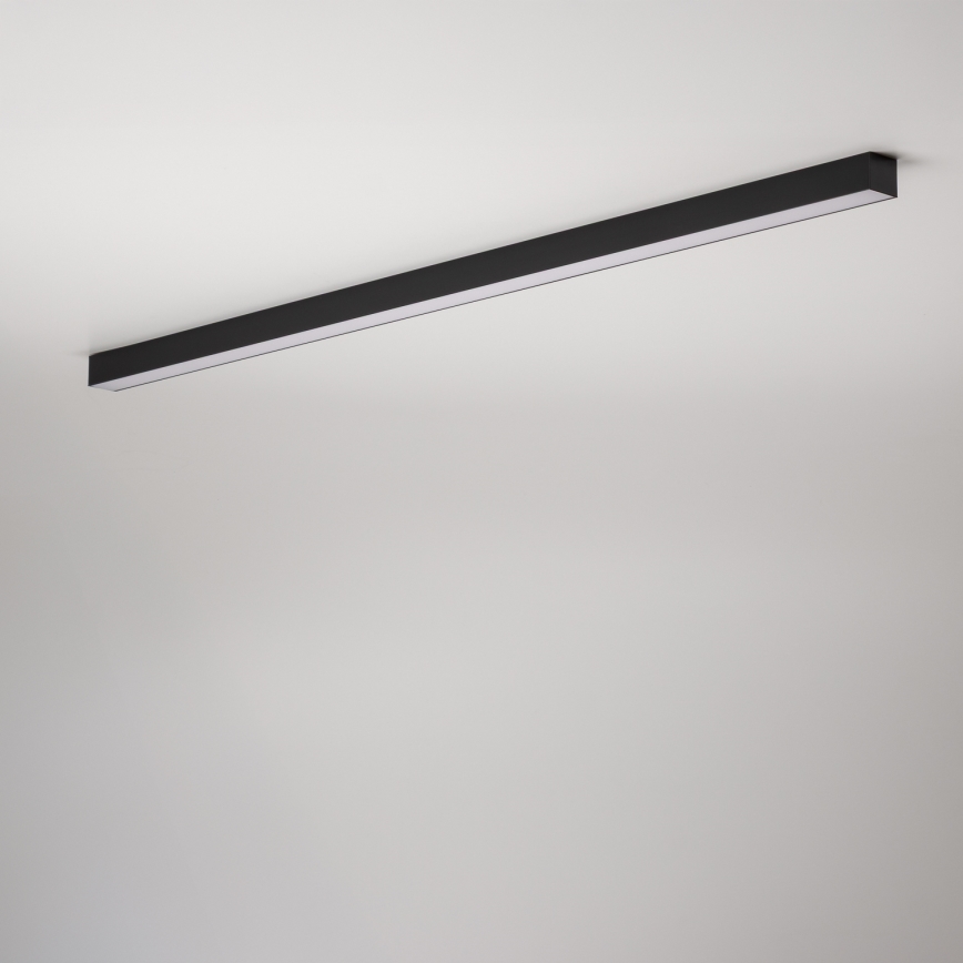 Brilagi - LED stropné prisadené svietidlo FULLDAY LED/30/40/50W/230V 2700/4000/6000K 150 cm UGR19 čierne