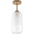 BRILAGI - LED Prisadené svietidlo RETRO GLASS 1xE27/60W/230V pr. 14 cm béžová/biela