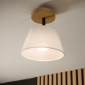 Brilagi - LED  Prisadený luster ANTHONY 1xE14/60W/230V dub/biela