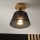 Brilagi - LED  Prisadený luster ANTHONY 1xE14/60W/230V dub/čierna