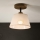 Brilagi - LED  Prisadený luster ANTHONY 1xE14/60W/230V dub orech/béžová
