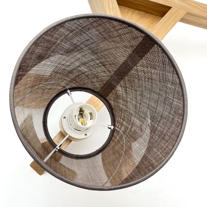 Brilagi - LED  Prisadený luster ANTHONY 3xE14/40W/230V dub