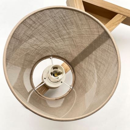 Brilagi - LED  Prisadený luster ANTHONY 3xE14/40W/230V dub