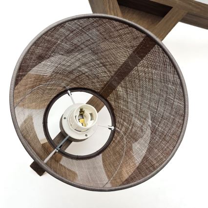 Brilagi - LED  Prisadený luster ANTHONY 3xE14/40W/230V dub orech