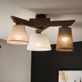 Brilagi - LED  Prisadený luster ANTHONY 3xE14/40W/230V dub orech
