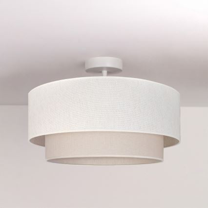 Brilagi - LED prisadený luster BOHO ECO 1xE27/10W/230V priemer 40 cm krémová