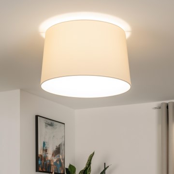 Brilagi - LED prisadený luster CERIA 1xE27/40W/230V pr. 45 cm béžová