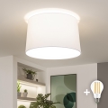 Brilagi - LED prisadený luster CERIA 1xE27/40W/230V pr. 45 cm biela