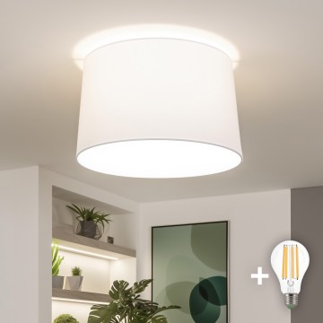 Brilagi - LED prisadený luster CERIA 1xE27/40W/230V pr. 45 cm biela