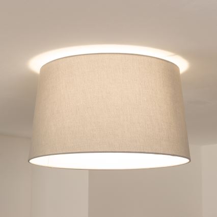 Brilagi - LED Prisadený luster CERIA 1xE27/40W/230V pr. 45 cm šedá