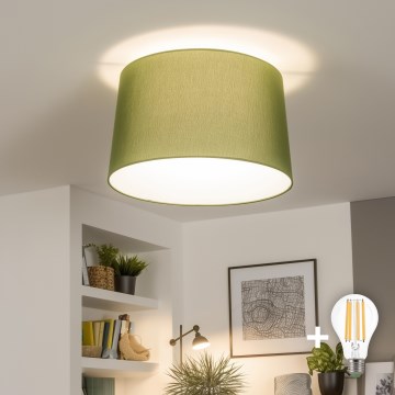 Brilagi - LED prisadený luster CERIA 1xE27/40W/230V pr. 45 cm zelený