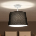 Brilagi - LED prisadený luster CERIA 1xE27/60W/230V pr. 30 cm biela/čierna