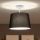 Brilagi - LED prisadený luster CERIA 1xE27/60W/230V pr. 30 cm biela/čierna