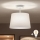 Brilagi - LED Prisadený luster CERIA 1xE27/60W/230V pr. 30 cm biela