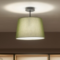 Brilagi - LED prisadený luster CERIA 1xE27/60W/230V pr. 30 cm čierna/zelená