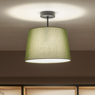 Brilagi - LED prisadený luster CERIA 1xE27/60W/230V pr. 30 cm čierna/zelená