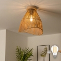 BRILAGI - LED Prisadený luster CERIA BOHO 1xE27/40W/230V pr. 30 cm hnedá/dub