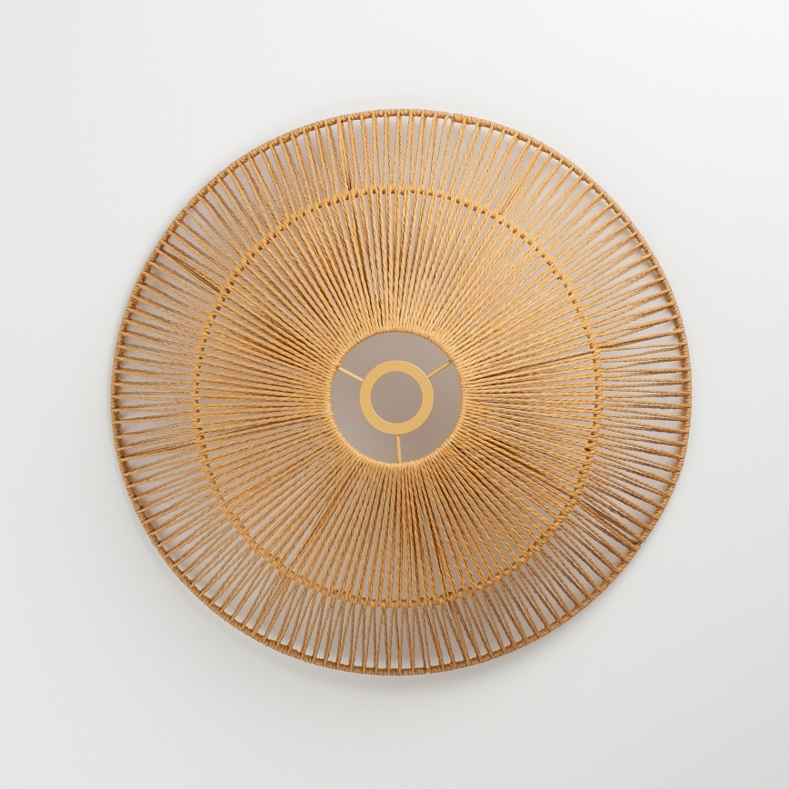 Brilagi - LED prisadený luster CERIA BOHO 1xE27/40W/230V pr. 50 cm hnedá/dub